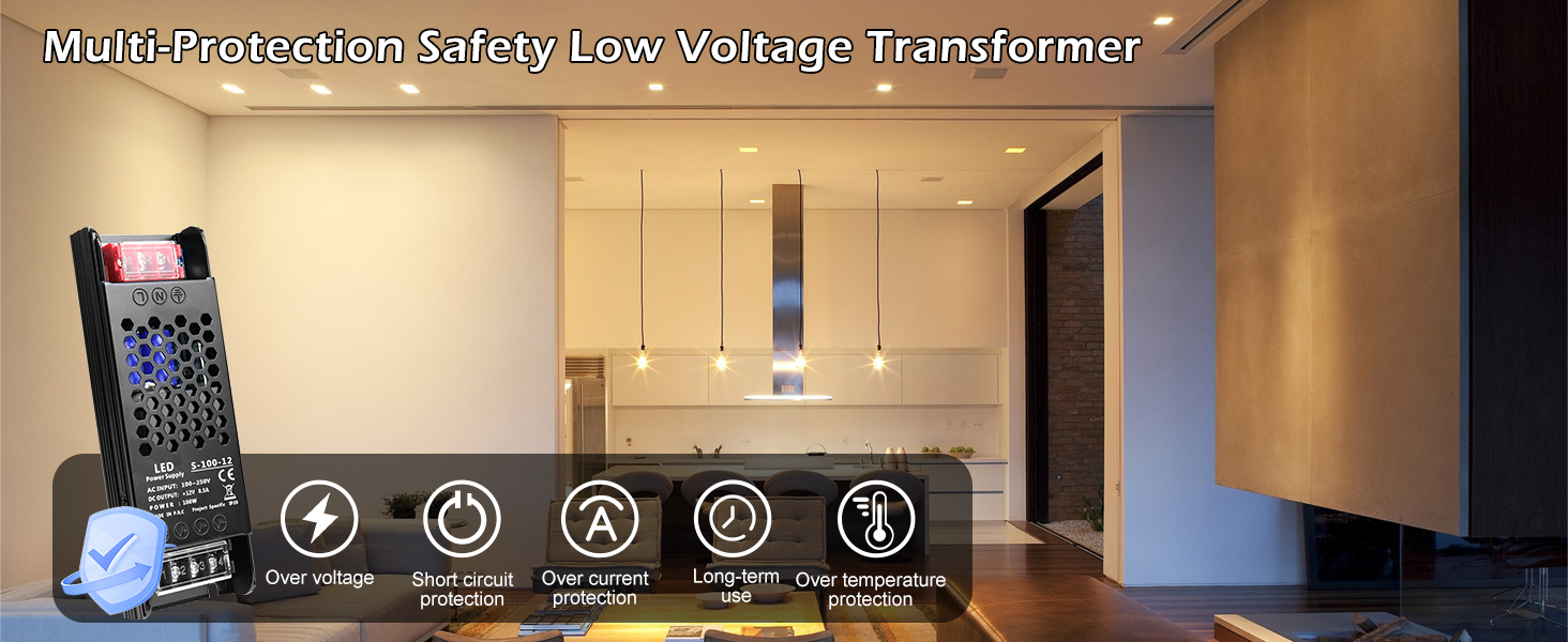 Multi-Protection Safety Low Voltage Transformer
