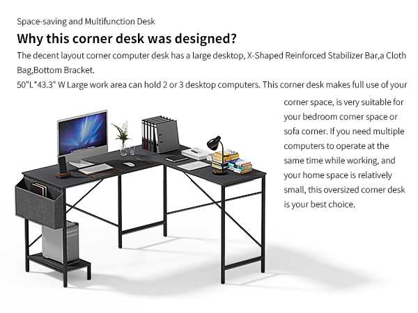 Corner Computer Desk