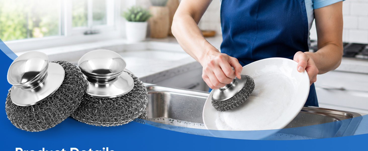 Stainless Steel Scrubber