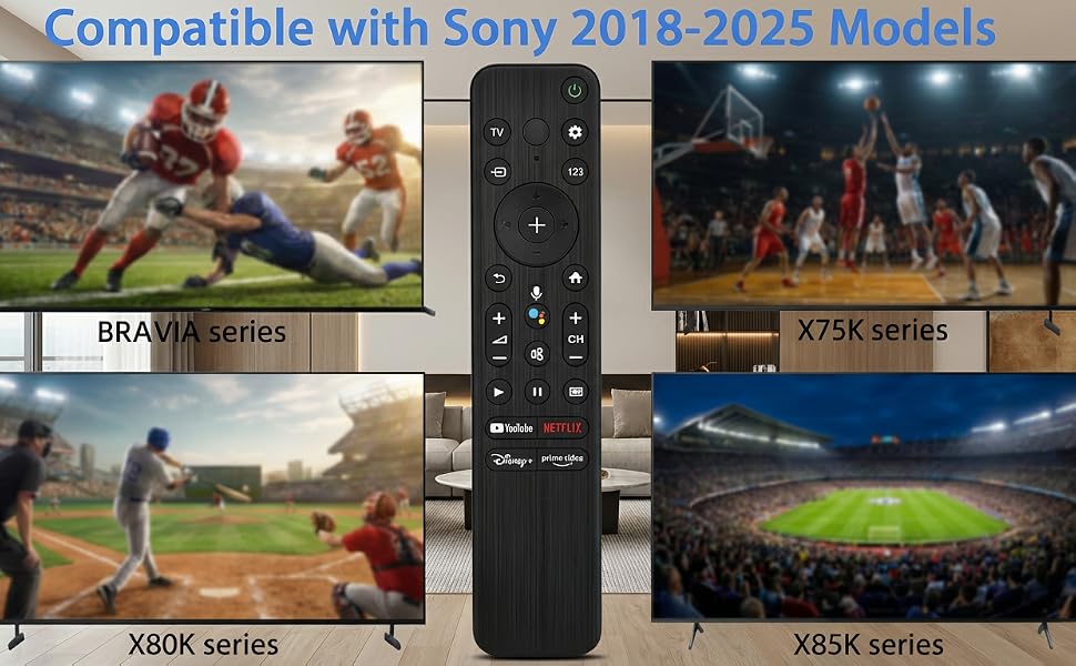 Sony remote compatible tv models