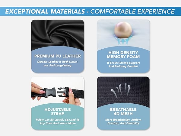 Car back support ensures ultimate comfort for the driver during long-time driving