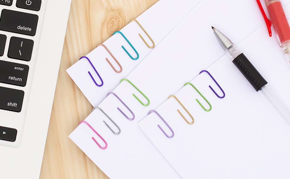 Colored Paper Clips
