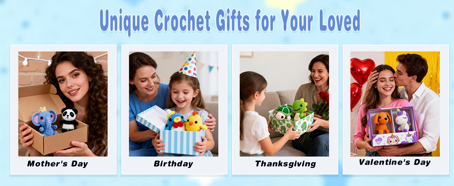 Unique crochet gifts for your loved