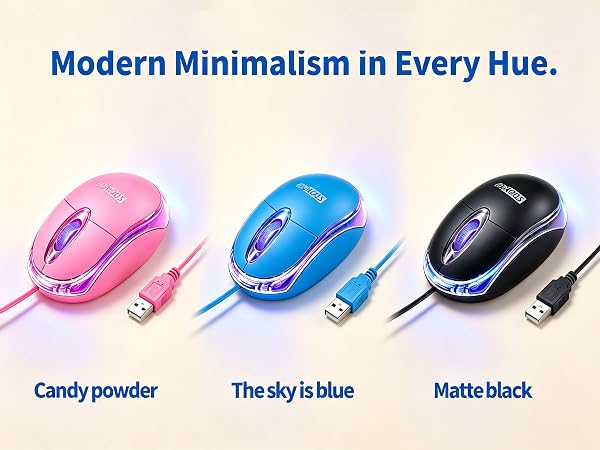 Pink mouse