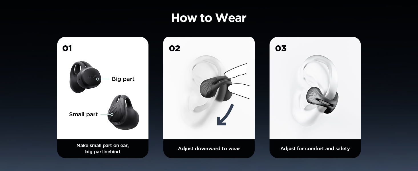 open ear earbuds