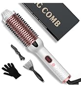 Thermal Brush,1.5 Inch Thermal Round Brush 10 Temps Heat Up to 248°F-410°F,1 1/2 inch Travel Curl...