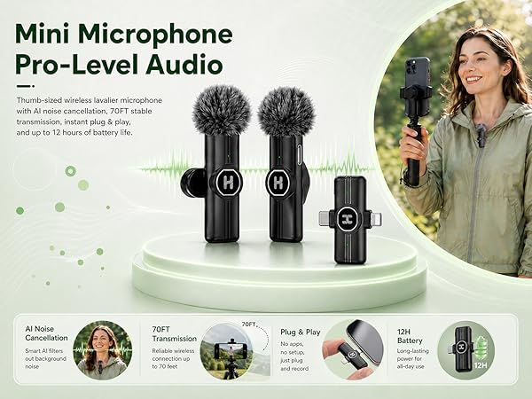 mini microphone iphone