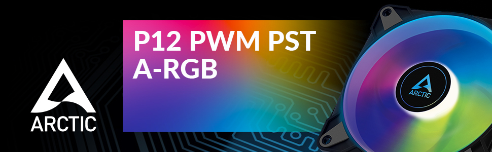 arctic p12 slim;slim 120mm fan;120mm slim fan;arctic p12 pwm pst a-rgb;arctic p12 pwm pst 5 pack