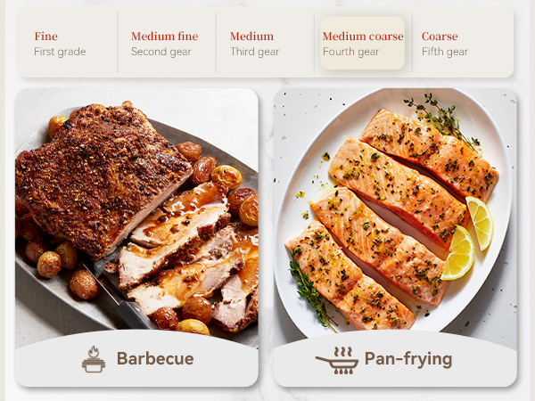 Electric Salt and Pepper Grinder Set