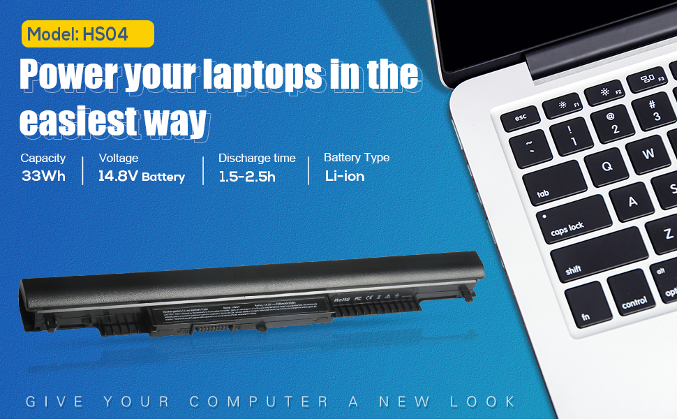 HS03 HS04 Laptop Battery