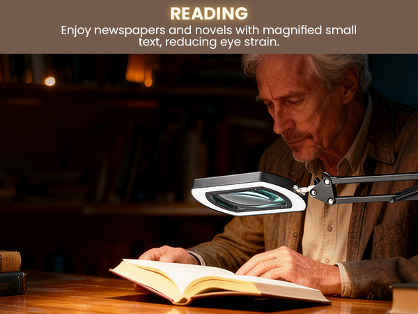 Magnifying Glass with Light