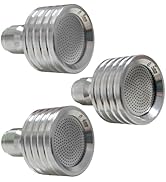 NONGKANG Stainless Steel Pressure Washer Nozzle Tips, 0.3mm/0.4mm/0.5mm Hole, 1/4" Quick Connect ...