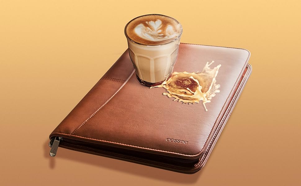 cossini premium padfolio spill proof