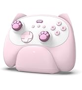 IINE Wireless Controller with Charging Dock – for PC, Switch, Android, iOS, Wireless &amp; Wired Game...