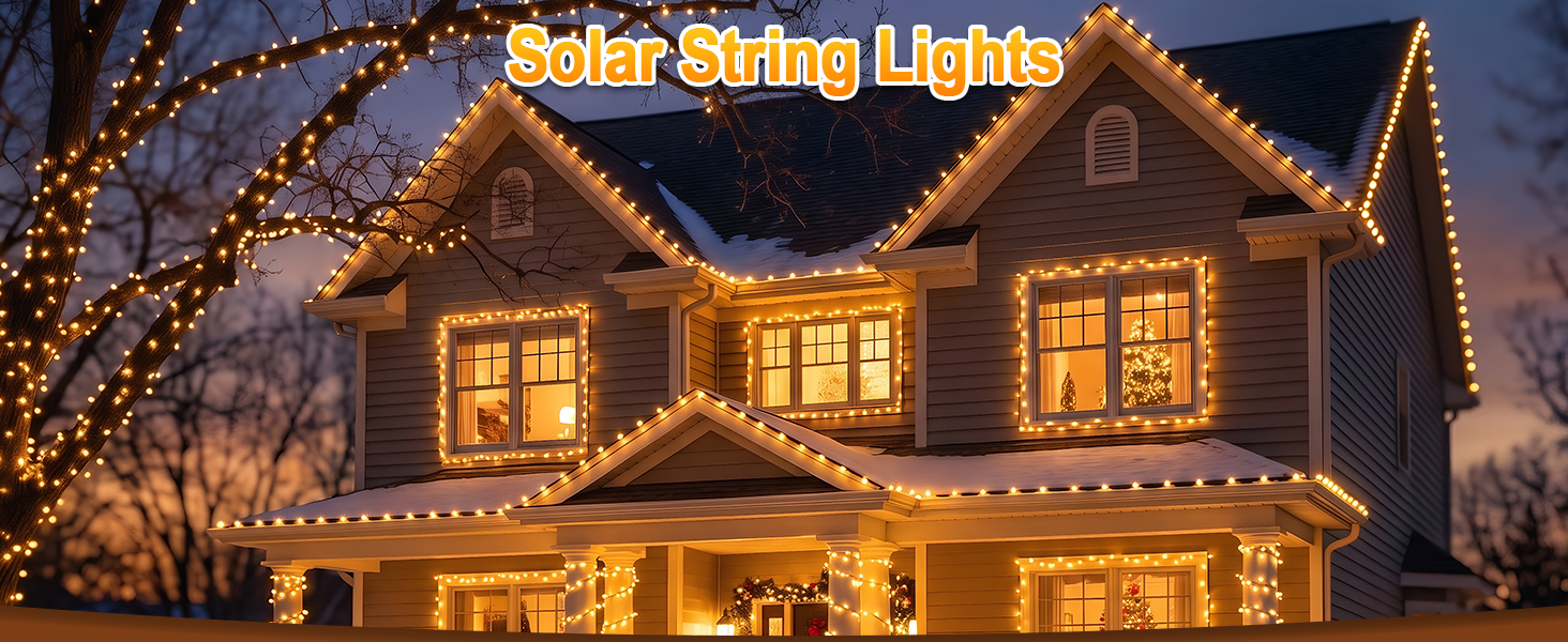solar string lights