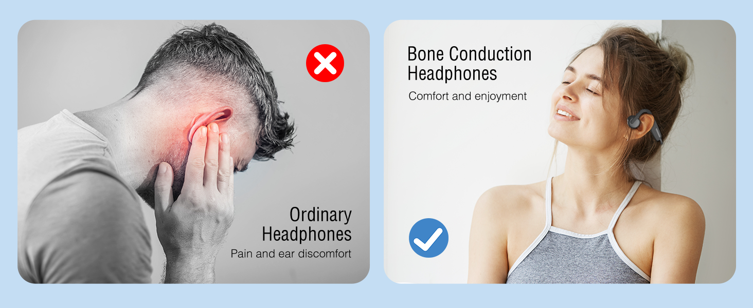 Bone conduction headphones