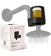 Kitsch Shower Head Filter For Hard Water – Water Softener &amp; Removes Heavy Metals – Shower Filter ...