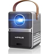 [Electric Focus] Mini Projector with 5GWiFi and Bluetooth, WIMIUS 1080P Outdoor Projector, Portab...
