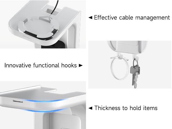 Wall Outlet Shelf