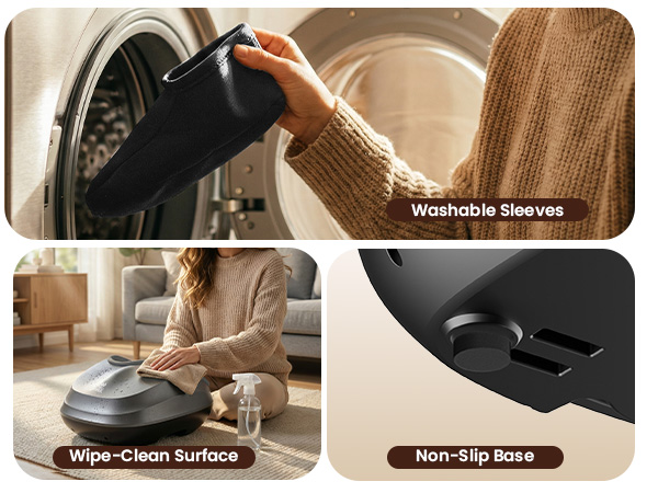 shiatsu foot massager with heat