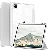 ZKTUYU Case for iPad Pro 12.9 Inch (6th/5th/4th/3rd Generation 2022/2021/2020/2018) with Pencil H...