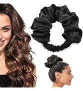 BLINKEEN Velvet Heatless Curling Scrunchie, No Heat Curls for Long Hair, Soft Sleep-in Hair Rolle...