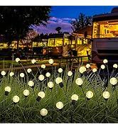 iFalarila 8 Modes Firefly Garden Lights Solar Outdoor - Waterproof Fairy Lights with 1200mAH Sola...