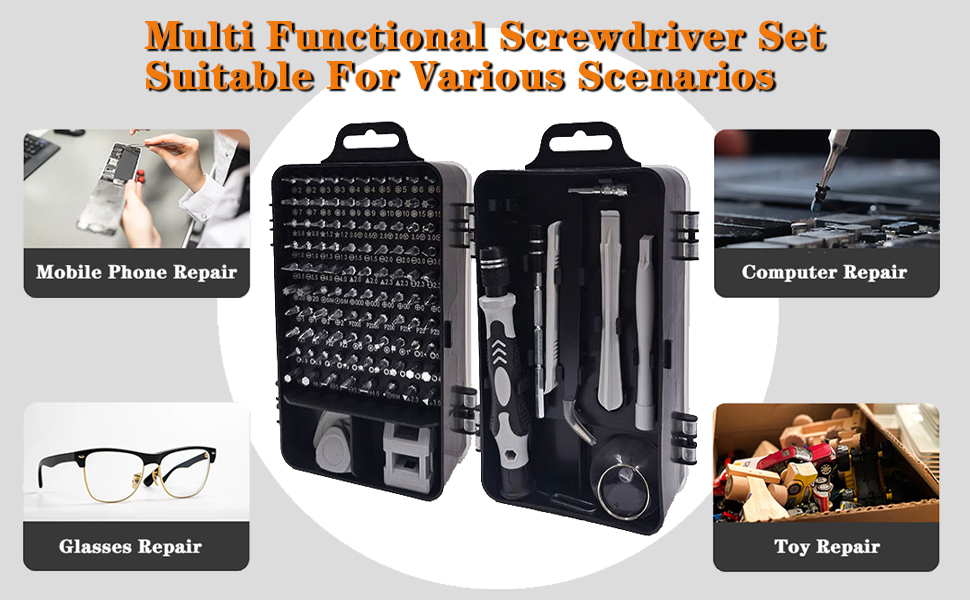 Magnetic Precision Screwdriver Set