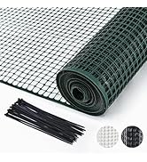PotatoLife Plastic Hardware Mesh Netting, Garden Netting, Temporary Fence, Tree Guards, Safety Ne...