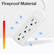 short extension cord 1 foot