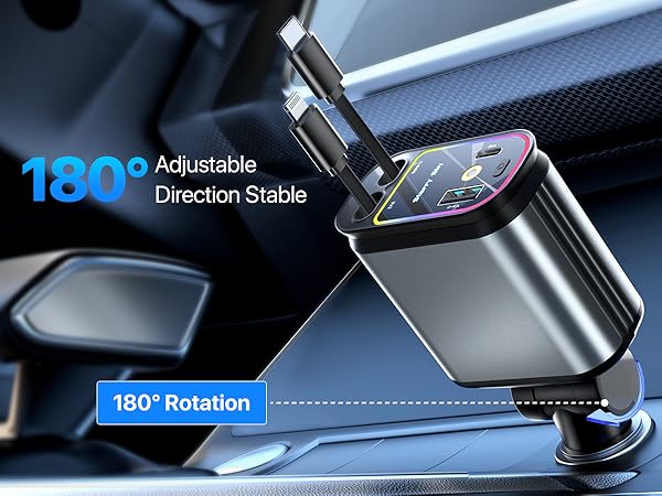 retractable car charger