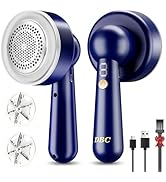 DBC Fabric Shaver &amp; Lint Remover for Clothes, Sweaters &amp; Furniture - 6-Leaf Blade, 3 Speeds, 2H R...