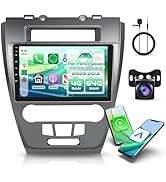 Rimoody 4G+64G Android Car Stereo Radio for Ford Fusion Mondeo Mustang 2009-2012 with Wireless Ca...