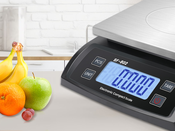 LCD Display kitchen scale