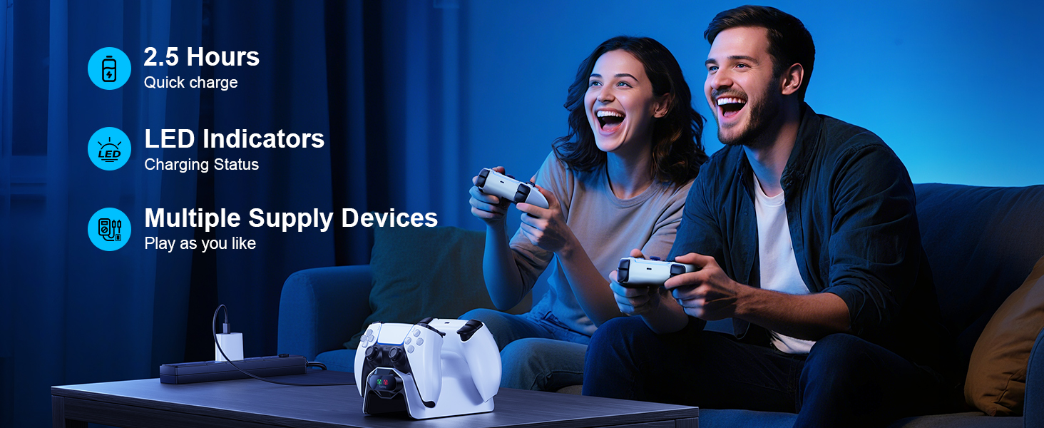 Controller Charging Station for PS5
