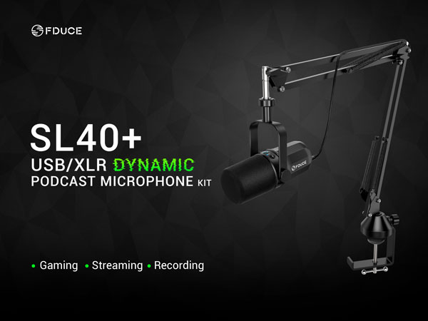 Dynamic Podcast Microphone