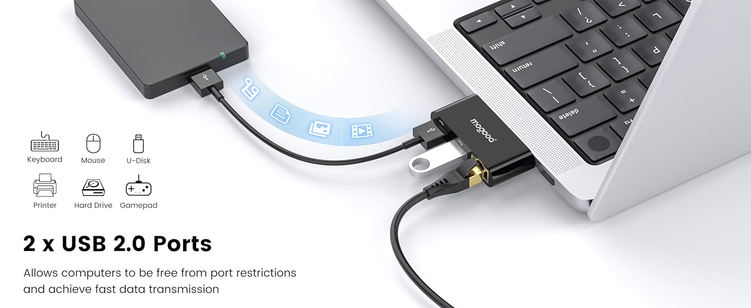 USB C to Gigabit Ethernet Adapter