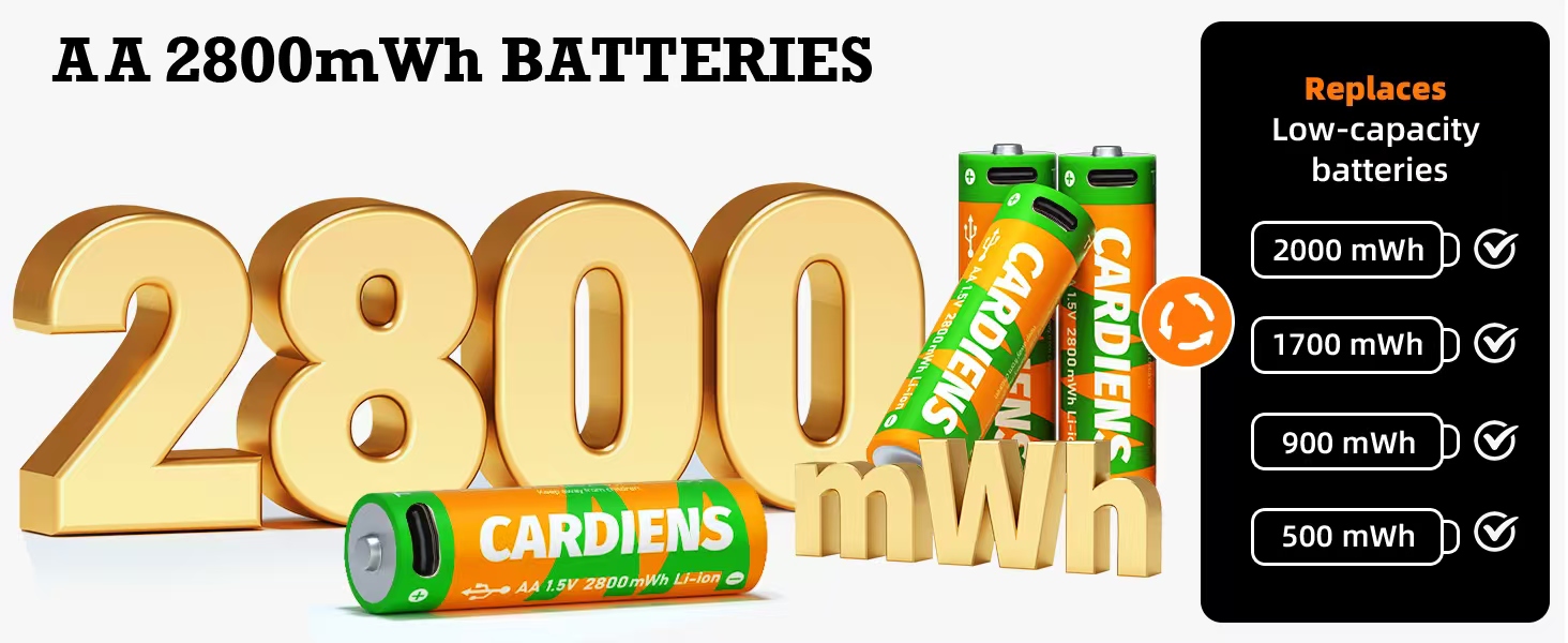 double a batteries