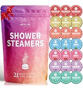 Shower Steamers Aromatherapy 21-Pack Shower Bombs Birthday Day Gifts for Him Mom Wife Her, Eucaly...