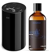 Waterless Essential Oil Diffuser, Portable Aromatherapy Diffuser with Diffuser Oil, Fragrance Oil...