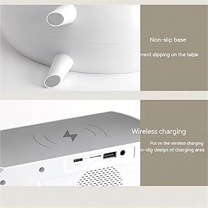 alarm clock with bluetooth speaker