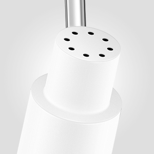 white semi flush mount base