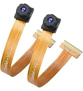 FORIOT 2 PCS OV3660 Camera Module, 2 Megapixel Sensor CSI/DVP Interface 68° Lens 24-Pin Support J...