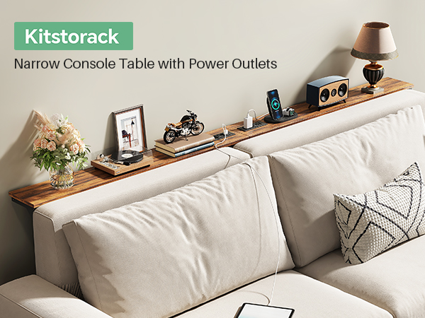 behind the couch table