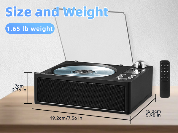 Portable CD Player Boombox