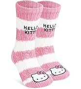 Get Trend Slipper Socks with Grips for Women, Teens, Size 4–9, Fuzzy Non Slip Cozy Fluffy Socks L...