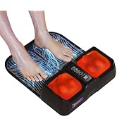ZEDRIWELL Electric Foot Massager with Heat – Premium Shiatsu Foot Massage Device, Portable Rechar...