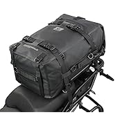 Rhinowalk Motorcycle Tail Bag Motorbike Side Bag 30L Full Waterproof Motor Saddle Pannier Bag Rea...