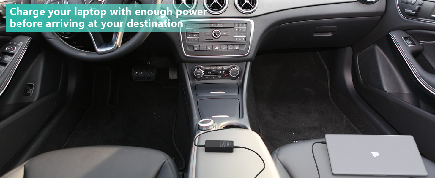 118w car type c laptop charger