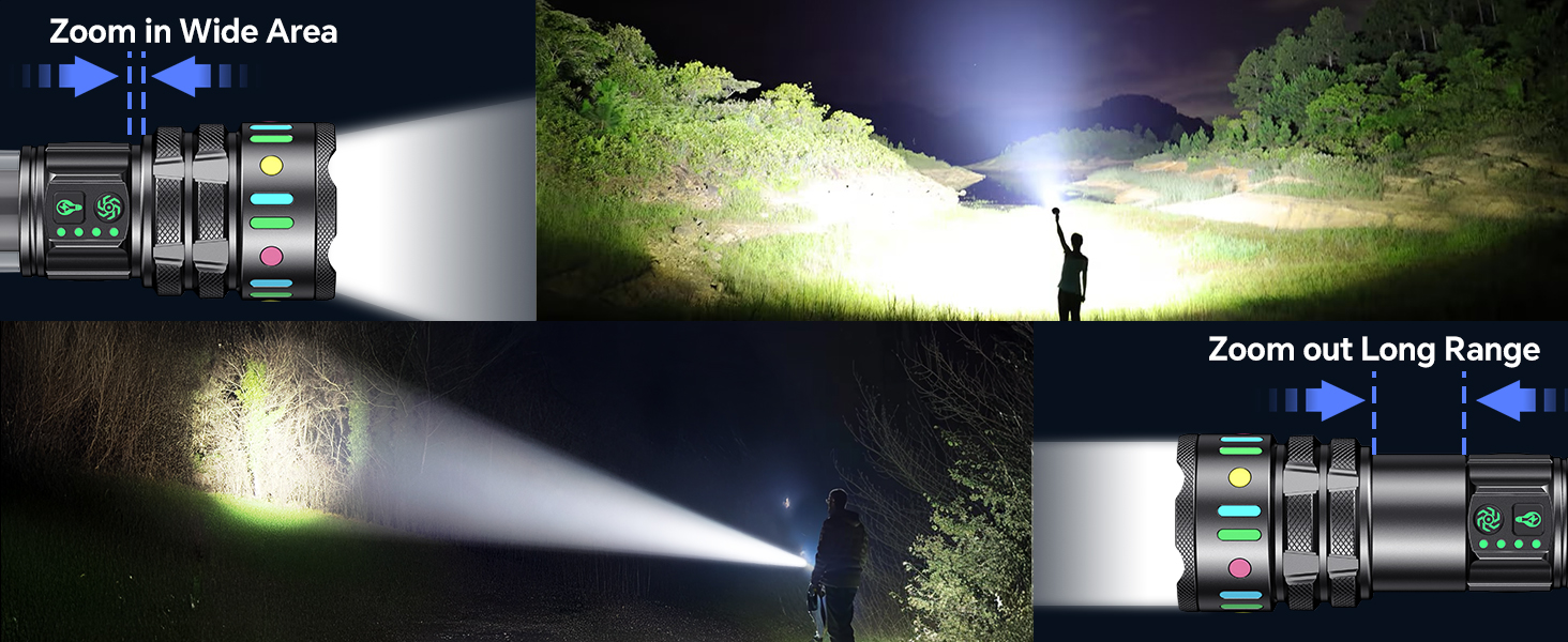 Professional photography lighting setup with focused beam lights and camera equipment in dark environment.
